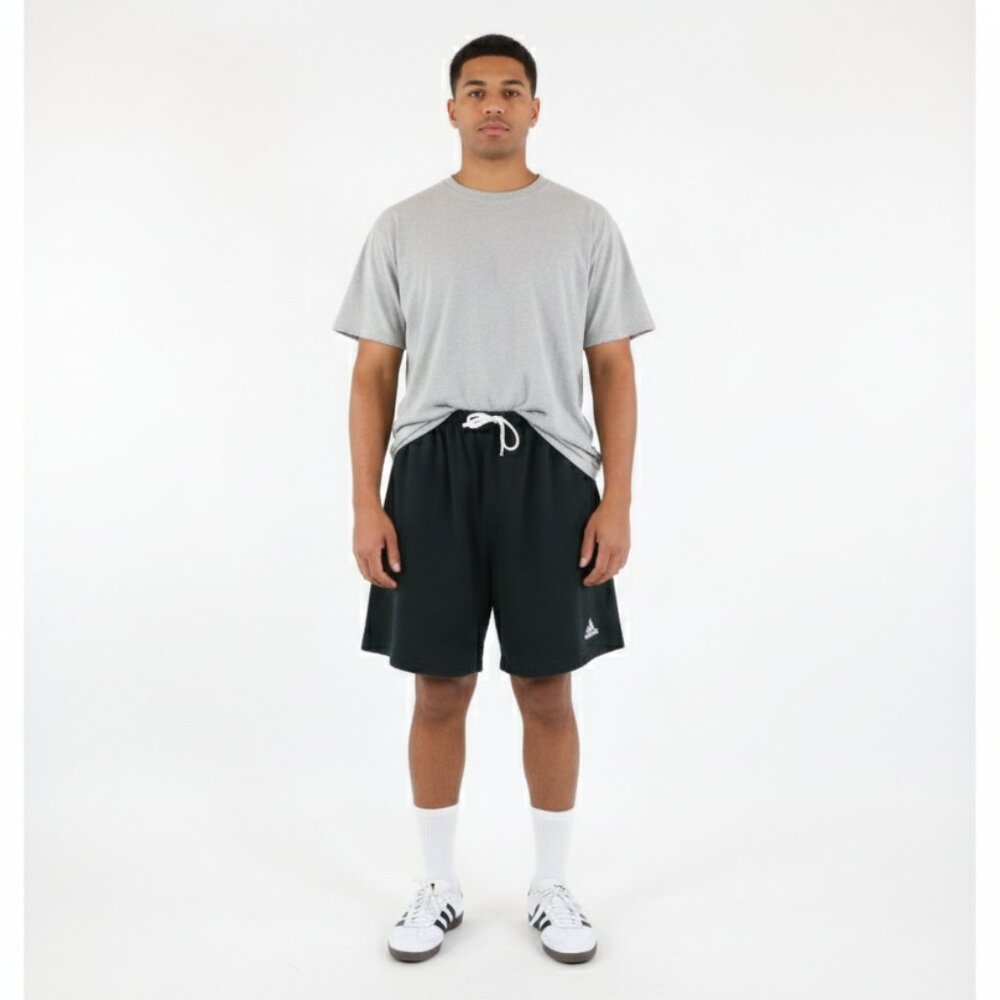 *Adidas Black Sweat Shorts